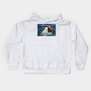 Polar Bear Affected By Climate Change Kids Hoodie